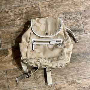 Coach mini backpack